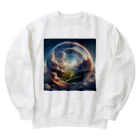 kiseki-sora444のレインボーサークル Heavyweight Crew Neck Sweatshirt