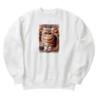 SAKIのエキゾチック・ショートヘア Heavyweight Crew Neck Sweatshirt