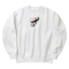 shion_soのヤモリとお散歩 Heavyweight Crew Neck Sweatshirt