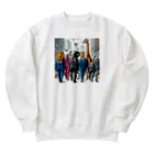 Tunakon_bのビジネスアニマルズ Heavyweight Crew Neck Sweatshirt