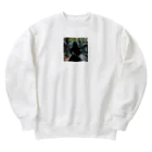 KZ198の忍者1 Heavyweight Crew Neck Sweatshirt