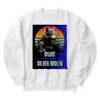 SaBATaNのSWATシルバーウルフ5 Heavyweight Crew Neck Sweatshirt