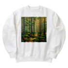 positive_poem05の森の中で創作活動 Heavyweight Crew Neck Sweatshirt