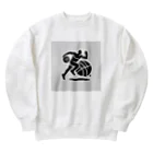 yumayumaのバスケットマン Heavyweight Crew Neck Sweatshirt