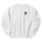 †魚虎†のおシャチ真っ暗… Heavyweight Crew Neck Sweatshirt