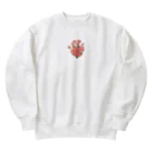 みさとの薔薇の花束 Heavyweight Crew Neck Sweatshirt