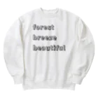 Fortune Campers そっくの雑貨屋さんのふぅちゃんアイテム Heavyweight Crew Neck Sweatshirt