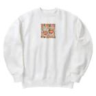 フルヤの音楽と喜びの不思議キャラクター Heavyweight Crew Neck Sweatshirt