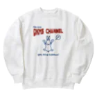 ドコムス刷りのウィーアードコムスチャンネル Heavyweight Crew Neck Sweatshirt