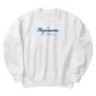 じゅんまい商店のAIYAMANIA　〜好きな酒米は愛山です♡〜 Ver. 2.0【Blue】 Heavyweight Crew Neck Sweatshirt