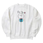 kuraokurakoのねこころこ。 Heavyweight Crew Neck Sweatshirt