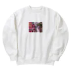 cream meronteaのサイバー・デイドリーム Heavyweight Crew Neck Sweatshirt