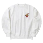 すとろべりーガムFactoryのラーメン (ワンポイント ミニ) Heavyweight Crew Neck Sweatshirt