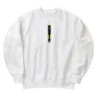 [0~Begin]の[0~Begin]ファスナーロゴプリント Heavyweight Crew Neck Sweatshirt