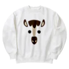 フォーヴァの干支アップ-午-animal up-アニマルアップ- Heavyweight Crew Neck Sweatshirt