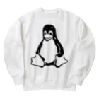 nishidemasamiのTuxくん Heavyweight Crew Neck Sweatshirt