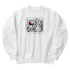 ぜろ＠ニチコラボのうちでこわそう Heavyweight Crew Neck Sweatshirt