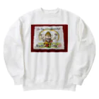 KIYOKA88WONDERLANDのガネーシャ神・マントラ　開運 Heavyweight Crew Neck Sweatshirt