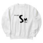 onehappinessのMY LOVE SHIBA（柴犬） Heavyweight Crew Neck Sweatshirt