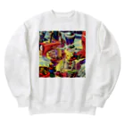 NAZONAZO-Storeのレトロ・ユニバースb Heavyweight Crew Neck Sweatshirt