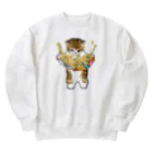 mofusandの下手くそかっ Heavyweight Crew Neck Sweatshirt