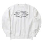 大浜綾子のお昼寝するだいだらぼっち Heavyweight Crew Neck Sweatshirt