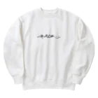 くるまのひらがな令和ロマン Heavyweight Crew Neck Sweatshirt