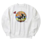 obosa_DENS/SABEAR_shop ＠SUZURIのDENS_シューハンター_ウェア Heavyweight Crew Neck Sweatshirt