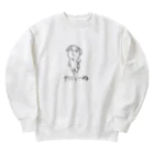 夢遊病患者　ヤバいショップのヤバいーぬ Heavyweight Crew Neck Sweatshirt