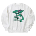 イラスト MONYAAT のオレサマガエル Heavyweight Crew Neck Sweatshirt