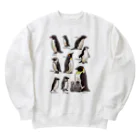 huroshikiのペンギンだらけ Heavyweight Crew Neck Sweatshirt