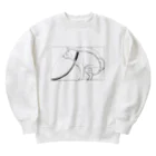 ka92の黄金比犬 Heavyweight Crew Neck Sweatshirt