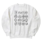 ちびらいふ。のアーミーTシャツ Heavyweight Crew Neck Sweatshirt