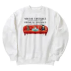 SANKAKU DESIGN STOREのコロナが終わっても近寄らないで欲しい猫ちゃん。 オタク向け Heavyweight Crew Neck Sweatshirt