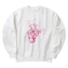 ぬるい風呂のふふん Heavyweight Crew Neck Sweatshirt