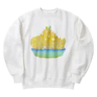 Lily bird（リリーバード）の蜂蜜レモンかき氷 Heavyweight Crew Neck Sweatshirt