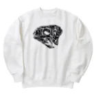 segasworksのシチパチの頭のお骨 Heavyweight Crew Neck Sweatshirt