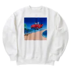 大橋裕之のビーチ Heavyweight Crew Neck Sweatshirt