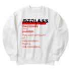 PALA's SHOP　cool、シュール、古風、和風、のDECLASS Heavyweight Crew Neck Sweatshirt