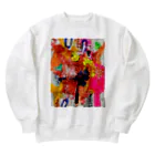 ヒラモトユミエのぶつけたいの Heavyweight Crew Neck Sweatshirt