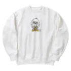 イラスト MONYAAT のはいきんりょくチェック M Heavyweight Crew Neck Sweatshirt