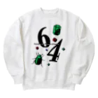 Alba spinaの黄金虫 鉱物 Heavyweight Crew Neck Sweatshirt