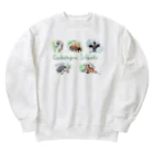 ちゅんTのガラパゴス諸島の仲間たち Heavyweight Crew Neck Sweatshirt