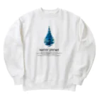 ナグラクラブ デザインのwater planet Heavyweight Crew Neck Sweatshirt