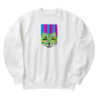 SHOP ベアたんのチベットスナギツネさんRE-MIX Heavyweight Crew Neck Sweatshirt