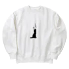 SHOP ベアたんのバリバリバー Heavyweight Crew Neck Sweatshirt