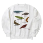 幻想水系branch　byいずもり・ようのSILHOUETTE AQUARIUM 02 Heavyweight Crew Neck Sweatshirt