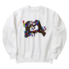 miritakaの時間の生きてるだけで丸儲け Heavyweight Crew Neck Sweatshirt