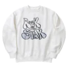 Rock★Star Guitar School 公式GoodsのRock Star Heavyweight Crew Neck Sweatshirt