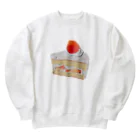 タカハシ商店のいちごのショートケーキ Heavyweight Crew Neck Sweatshirt